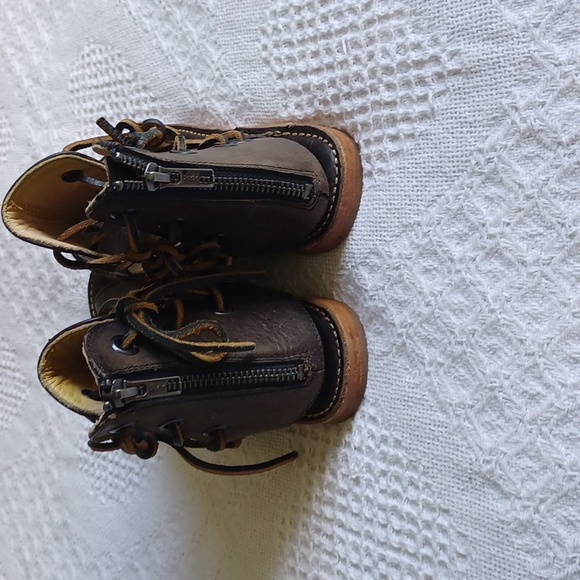 Free People Baske Brown Leather Sandals - Picture 3 of 6